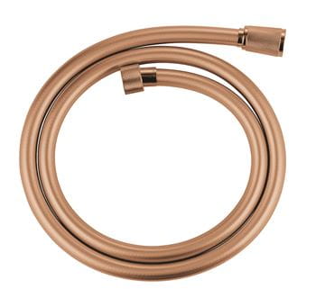 GROHE SILVERFLEX sprchová hadica 1250 mm, hladká, TwistStop, AntiFold, plast, warm sunset