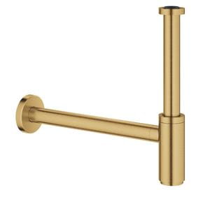 GROHE dizajnový sifón k umývadlu DN32, s prevlečnou maticou 5/4, brúsený cool sunrise