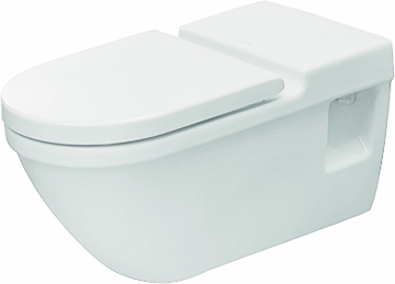 DURAVIT STARCK 3 bezbariérové závesné WC
