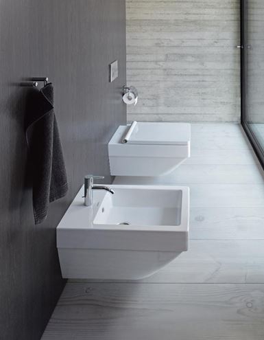 DURAVIT VERO AIR závesné WC, Rimless splachovanie, WonderGliss 25250900001 Obrázek - fotka