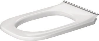 DURAVIT D-CODE VITAL WC sedadlo, bez poklopu 0060710000 Obrázek - Hlavní obrázek