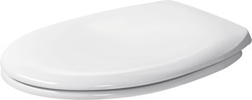 DURAVIT DURAPLUS WC sedadlo, lesklá biela