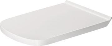 DURAVIT DURASTYLE VITAL WC sedadlo, bezbariérové, lesklá biela