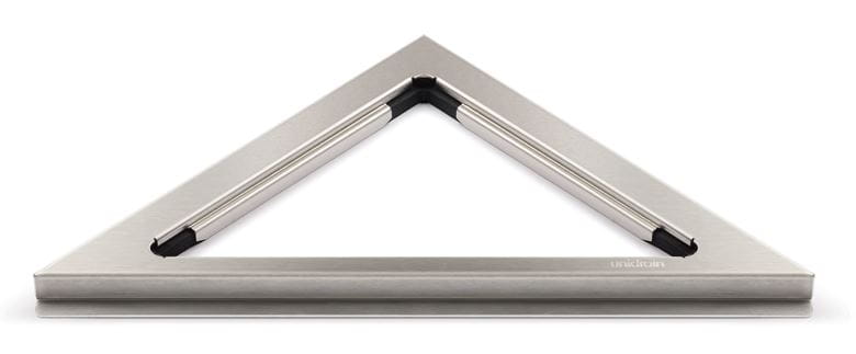 UNIDRAIN CLASSICLINE 2501 rámček 270x193 mm, pre sprchový žľab, kartáčovaná nerez oceľ 2501.0210 Obrázek - Hlavní obrázek