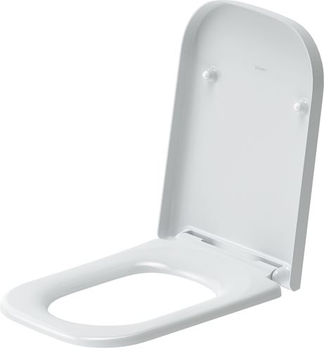 DURAVIT HAPPY D.2 WC sedadlo, Soft-Close, lesklá biela 0064690099 Obrázek - fotka
