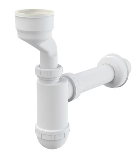 CONCEPT pisoárový sifón 55x40mm, s manžetou, biela PT10045A Obrázek - Hlavní obrázek
