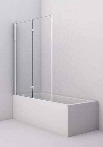 CONCEPT 200 CONB2 vaňová zástena 120x150 cm, ľavá, skladacia, chróm/číre sklo CONB2G1205007 Obrázek - Hlavní obrázek