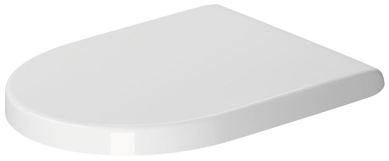 DURAVIT STARCK 3 WC sedadlo, lesklá biela 0062410000 Obrázek - Hlavní obrázek