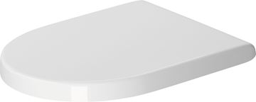 DURAVIT STARCK 3 WC sedadlo, Soft-Close, lesklá biela