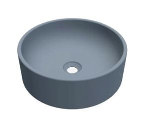 BETTE BALANCE umývadlová misa 42,5 cm, bez prepadu, smaltovaná oceľ, blue satin