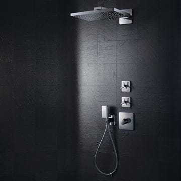 AXOR ONE 2JET ručná sprcha 124 mm, 2 prúdy, chróm 45720000 Obrázek - fotka