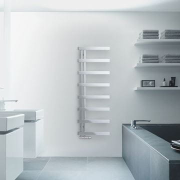 ZEHNDER ALBAN designový radiátor 1380/500, teplovodná, leštená nerezová oceľ ALZ-140-050 Obrázek - fotka