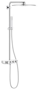 GROHE EUPHORIA SMARTCONTROL SYSTEM 310 CUBE DUO sprchový set s termostatickou batériou, horná sprcha s 2 prúdmi, ručná sprcha, tyč, hadica, mesačná biela