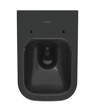 DURAVIT HAPPY D.2 závesné WC, Rimless splachovanie, anthracite matt 2222098900 Obrázek - fotka