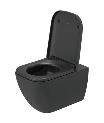 DURAVIT HAPPY D.2 WC sedadlo, Soft-Close, anthracite matt 0064591300 Obrázek - fotka