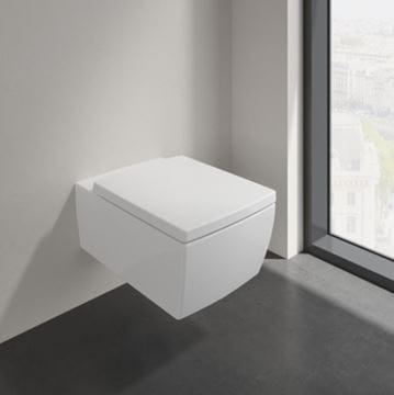VILLEROY & BOCH MEMENTO 2.0 závesné WC, DirectFlush splachovanie, CeramicPlus, alpská biela 4633R0R1 Obrázek - fotka