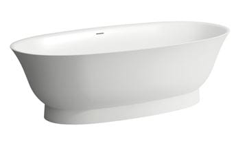 LAUFEN THE NEW CLASSIC voľne stojaca vaňa 190x90 cm, s odtokovou súpravou, sentec