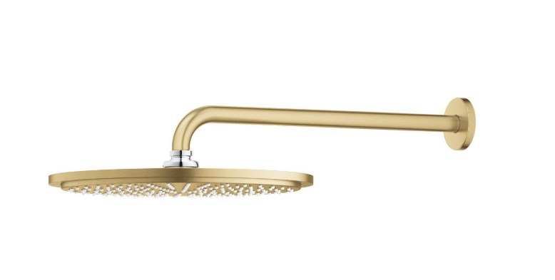 GROHE RAINSHOWER COSMOPOLITAN 310 horná sprcha pr. 310 mm, s ramenom, Water Saving, brúsený cool sunrise 26066GN0 Obrázek - fotka