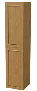 INTEDOOR CHICAGO vysoká skrinka 34,7x35x158 cm, 2 dvierka, pánty vpravo, svetlo hnedá