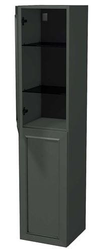 INTEDOOR CHICAGO vysoká skrinka 34,7x35x158 cm, 2 dvierka, pánty vpavo, zelená PTCHICSV352DP408 Obrázek - fotka