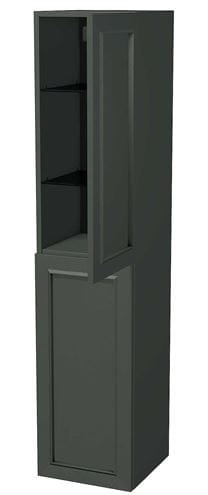 INTEDOOR CHICAGO vysoká skrinka 34,7x35x158 cm, 2 dvierka, pánty vpavo, zelená PTCHICSV352DP408 Obrázek - fotka