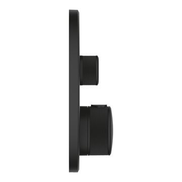 GROHE GROHTHERM SMARTCONTROL podomietková termostatická batéria, pre 2 spotrebiče, Water Saving, phantom black 29507KF0 Obrázek - fotka