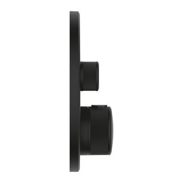 GROHE GROHTHERM SMARTCONTROL podomietková termostatická batéria, pre 3 spotrebiče, Water Saving, phantom black 29508KF0 Obrázek - fotka