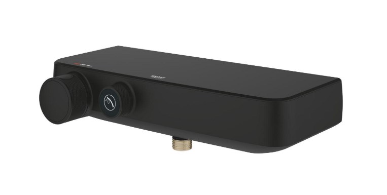 GROHE GROHTHERM SMARTCONTROL sprchová nástenná termostatická batéria, Water Saving, phantom black 102169KF00 Obrázek - fotka
