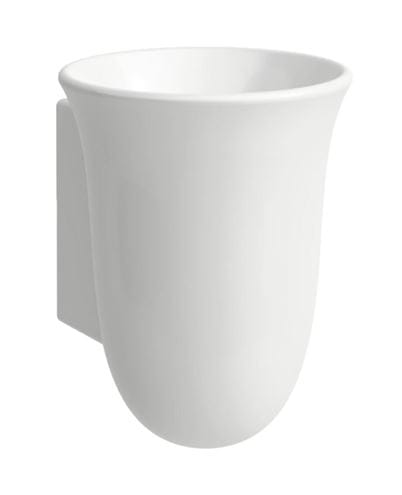 LAUFEN nástenný pohárik, keramika, biela H8738540000001 Obrázek - Hlavní obrázek