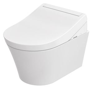 CONCEPT 100 WASHLET závesné WC s bidetovým sedátkom, Rimless, okrúhle