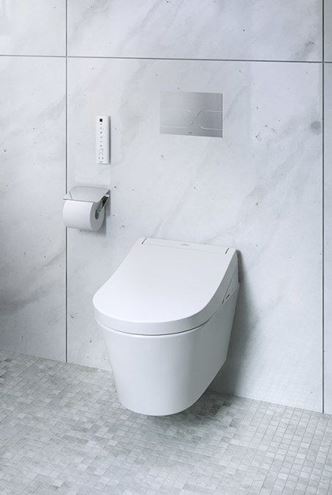 CONCEPT 100 WASHLET závesné WC s bidetovým sedadlom, Rimless, okrúhle 553EY-CON-WC-G34170 Obrázek - fotka