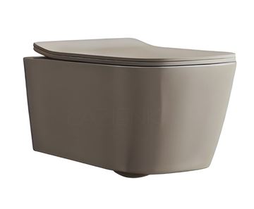 ARTCERAM A16 závesné WC, Rimless splachovanie, brown matera ASV003 41,00 Obrázek - fotka