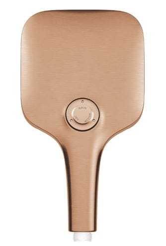 GROHE RAINSHOWER SMARTACTIVE 130 CUBE ručná sprcha 130x130 mm, 3 prúdy, Water Saving, kartáčovaný warm sunset 26582DL0 Obrázek - fotka