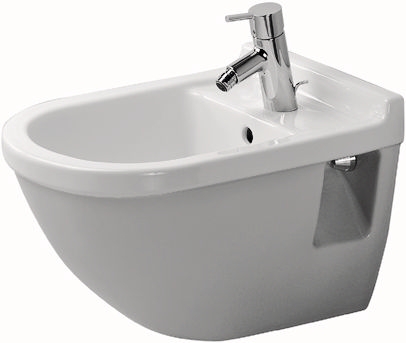 DURAVIT STARCK 3 závesný bidet, WonderGliss 22301500001 Obrázek - Hlavní obrázek