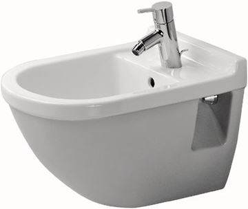 DURAVIT STARCK 3 závesný bidet, WonderGliss