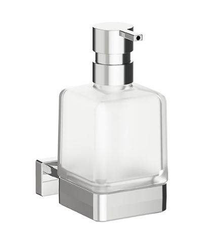 INDA LEA 1800 dávkovač tekutého mydla 250 ml, nástenný, sklo, chróm A18120CR21 Obrázek - Hlavní obrázek