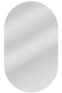 EASY PLUS LED zrkadlo 60x100 cm, s osvetlením, s reguláciou stmievania a teploty svetla, so senzorom
