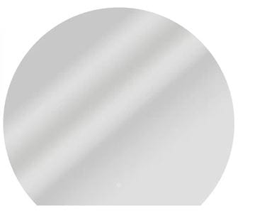 EASY PLUS LED zrkadlo 100x85,4 cm, s osvetlením, s reguláciou stmievania a teploty svetla, so senzorom