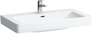 LAUFEN PRO S umývadlo 85 cm, s otvorom pre batériu a prepadom
