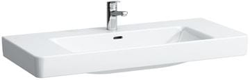 LAUFEN PRO S umývadlo 105 cm, s otvorom pre batériu a prepadom, LCC