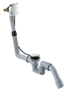 HANSGROHE EXAFILL S vaňový sifón 52 cm, s napúšťaním prepadom, bovden, chróm