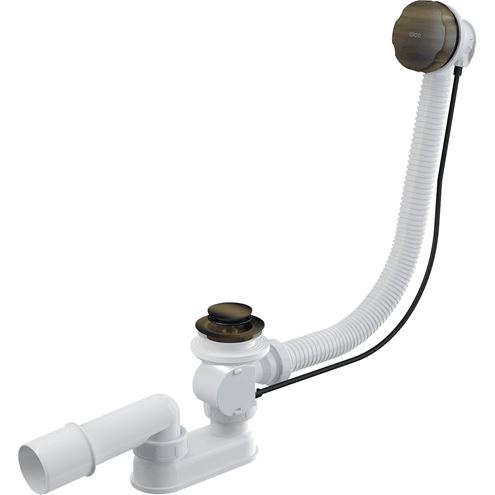 ALCA vaňový sifón 80 cm, bovden, bronz antic A55ANTIC-80 Obrázek - Hlavní obrázek