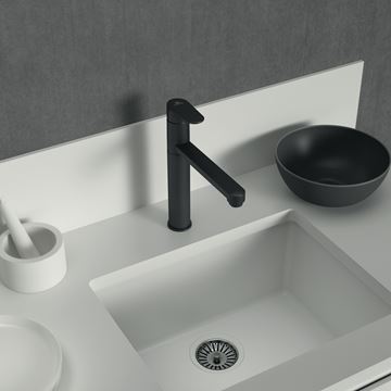 IDEAL STANDARD CERAFINE O drezová batéria, hodvábna čierna BC501XG Obrázek - fotka