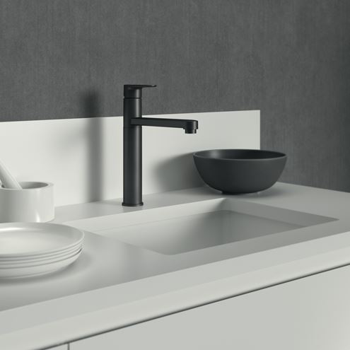 IDEAL STANDARD CERAFINE O drezová batéria, hodvábna čierna BC501XG Obrázek - fotka