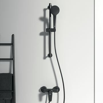 IDEAL STANDARD CERAFINE O sprchová nástenná batéria, hodvábna čierna BC499XG Obrázek - fotka