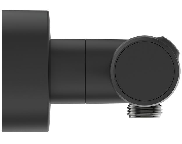IDEAL STANDARD CERATHERM sprchová nástenná termostatická batéria, hodvábna čierna A7201XG Obrázek - fotka