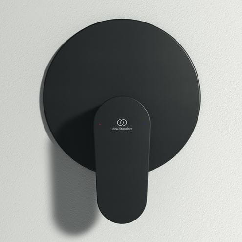 IDEAL STANDARD CERAFINE O sprchová podomíková batéria, s telesom, hodvábna čierna A7192XG Obrázek - fotka