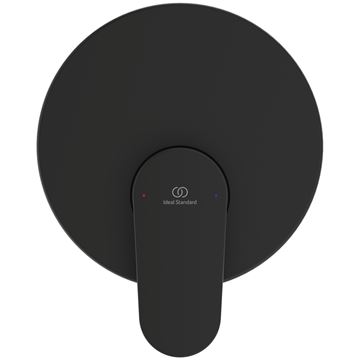 IDEAL STANDARD CERAFINE O sprchová podomíková batéria, s telesom, hodvábna čierna A7192XG Obrázek - fotka
