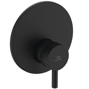 IDEAL STANDARD CERAFINE O sprchová podomíková batéria, s telesom, hodvábna čierna