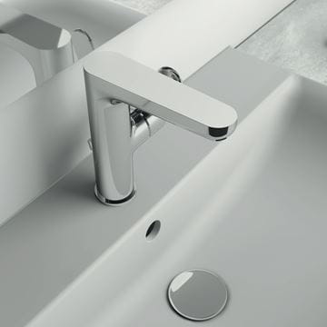 IDEAL STANDARD CERAFINE O umývadlová stojanková batéria, s odtokovou súpravou, chróm BC703AA Obrázek - fotka